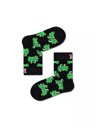 HAPPY SOCKS | Kinder Socken FROG black | 